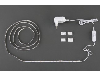 STRISCIA LED BRILONER 2.0m, flessibile, autoadesiva, bianco
