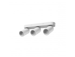 IPERLUX LED PORTA FARETTO ORIENTABILE BIANCO 3XGU10