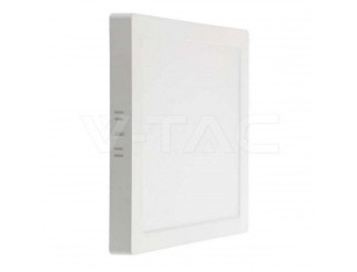V-TAC Plafoniera led quadrata 24w chip cree montaggio a plafone colore bianco cct