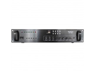 Amplificatore audio USB/SD 5 canali 70V/100V/8 Ohm 120W PA-120