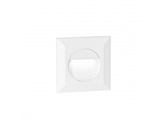 GEA LED SEGNAPASSO QUADRATO BIANCO 3W LED 3000K