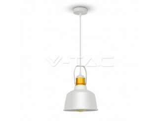 Paralume in alluminio per lampada Bianco E27 V-tac 