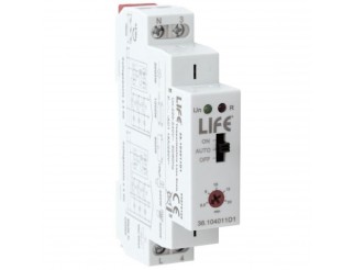 Temporizzatore Luce Scale impostabili tramite selettore, Regolabile 0,5-20 Minuti, uscita relè 16A 250V