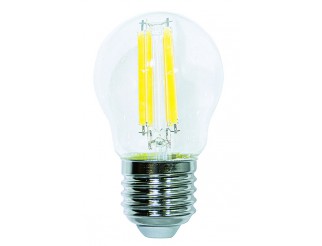 LAMPADA LED G45 serie Filament Trasparente, E27, 6.5W, FA320