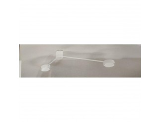 ISYLUCE LAMPADA DA PARETE BIANCO SOFFITTO ECLIPSIA SX G53 325X520X64MM 2X53