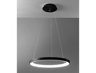 VIVIDA SOSPENSIONE LIFERING R . 60W 3000K-4000K NERO DIMMERABILE 580X2000MM