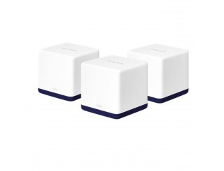 MERCUSYS Mesh Wireless System HALO H50G 3 Pack 1900 Mbps (DUAL-BAND 2.4GHz, 5GHz), copertura fino a 550mq 
