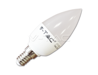 Lampadina lampada LED 6W E14 Candela Bianco freddo 6000k 470 lm V-TAC