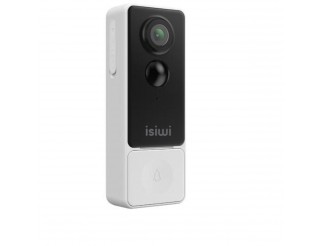Campanello a batteria ISIWI ISW-ITCBT3MP Wireless DLIN+ 2K - 5200 mAh - PIR - SD CARD - Audio bidirezionale