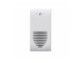 Ronzatore, Domus S44 colore RAL 9010, 230V a.c. - finitura lucida - 1 Mod.