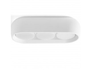 TECNICO MYSIA SOFFITTO 3 LUCI BIANCA