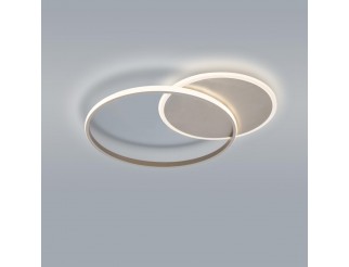 PLAFON LAMPADA ECLIPSE 2.50W.CCT CHANGEABLE 3000K-4000K 64.5X492XH60MM COLORE SABBIA
