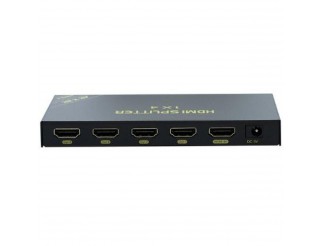 LIFE SPLITTER HDMI 1 IN - 4 OUT UHD TV 4K X 2K @60HZ, 18 Gbps, ALIM. 5V 2A 