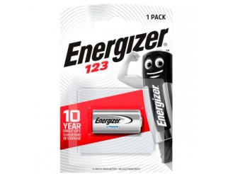 Energizer Lithium CR123 3V Pila al Litio - Blister da 1 Batteria Li-ion
