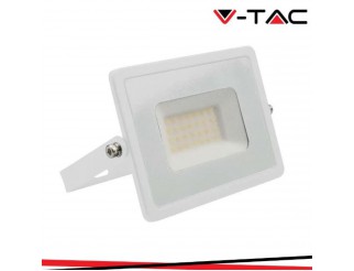 V-TAC 30w led proiettore 30W smd e-series g2 corpo bianco 4000k