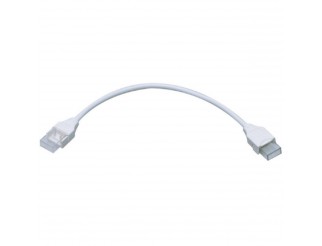 LIFE Connettore di giunzione con cavo fless. 2x0.75mmq L.15CM per Strisce LED in silicone 