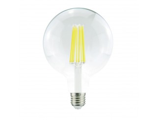 LAMPADA LED GLOBO G125 serie Filament Trasp., E27, 18W, FA320°, 4000K, 220Vac,LM2450, CRI80,125*178mm