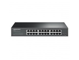 SWITCH LAN BUSINESS MS124GS Desktop/Rack, 24 Porte autoregolanti 10/100/1000Mbps
