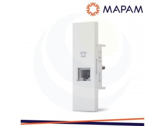 MAPAM LIVING NOW Presa rj11 telefono zen bianco