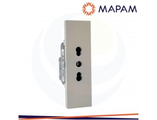 MAPAM Presa bivalente 10/16a zen sabbia