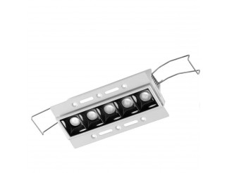 Faretto incasso nero alluminio Gea Led GFA1130C LED 3000K 800LM moderno led integrato
