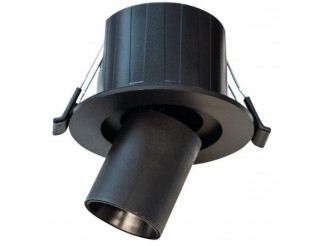 PUNTO LUCE ROTONDO DA INCASSO ESTRAIBILE, IP20, 220Vac, 6W, 600lm (F.T.), BA36°, 3000K/4200K/6500K