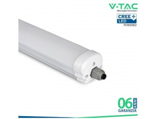 V-TAC Plafoniera led impermeabile g-series cree chip 150cm 48w 6500k