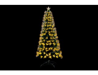 Albero di Natale 180 CM con 225 Led Bianco 8 Funzioni