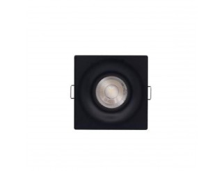 POLIPLAST FARETTO QUADRATO GU10 IP65 NERO PENELOPE