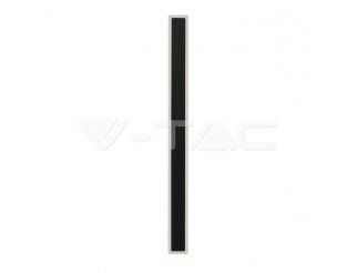 V-TAC 17w lampada led da muro colore nero 3000k ip65 
