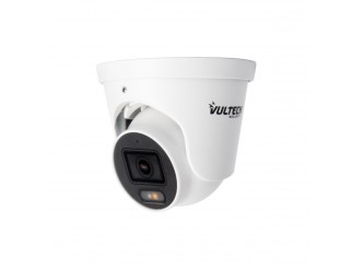 Telecamera Dome IP DUAL LIGHT SHOWCOLOR VultechVS-IPC1560D1FESC2-ECO 1/2,7'' 6 Mpx H.265 POE D-WDR 2,8mm 2 Pcs Led Luce Calda + IR LED 30M P2P SMART MICROFONO