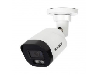 Telecamera Bullet IP SHOWCOLOR DETERRENZA ATTIVA Vultech 2 X 1/1,18'' - 8 Mpx H.265 POE WDR 4mm Led Luce Calda 40M P2P SMART MICROFONO