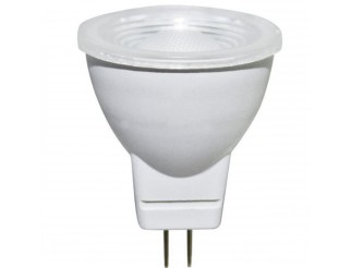 LAMPADA LED COB MR11, GU4, 4W, BA38°, 4000K, 12Vdc, LM320 (F.T.), CRI80, 34*42mm, Classe G