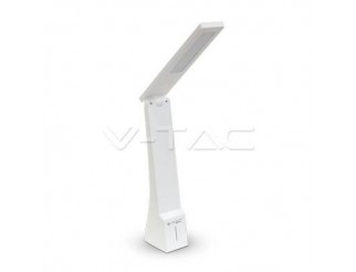 V-TAC 4W LED Lampada Tavolo Bianco & Argento