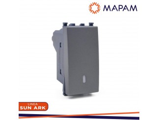 Deviatore unipolare sun-t5 903g grigio
