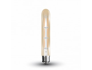 Lampadina LED 6W E27 Filamento Ambra V-tac 2200K 600lm