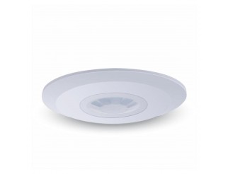 Sensore pir a soffitto slim colore bianco - v-tac