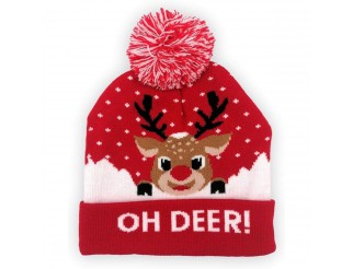Cappello di Natale Renna