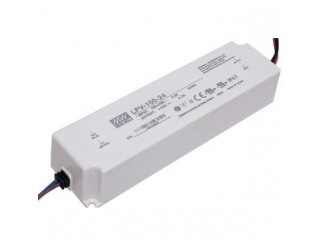 LIFE Aliment. IP67 24V 4,2A 100W INPUT 230Vac, 190x52x37mm LPV-100-24 MEAN WELL 