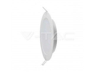 V-TAC PANNELLO 18w mini pannello led chip samsung montaggio ad incasso rotondo 6500k