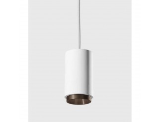 TECNICO PROPILEI SOSPENSIONE 1 LUCE 2 ANELLI ALLUMINIO BRONZO