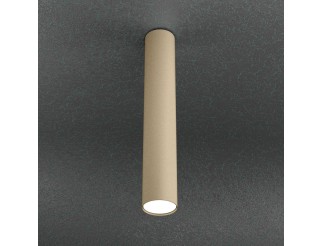 CLOUD PLAFONIERA TUBO H.50 1 LUCE SABBIA