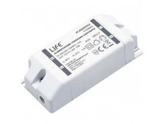 Alimentatore guscio IP20 Out: 12V 1,25A 15W In: 230Vac 50Hz, 90*40*24mm PF >0 0,5