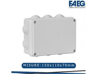 FAEG Scat.stagna c/cop.a vite ip55 150x110x70