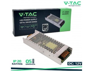 V-TAC Alimentatore slim 360w 12v 30a ip20