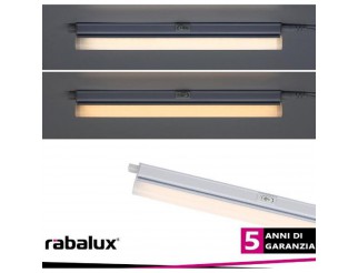 RABALUX LAMPADA DA CUCINA Bareg cablight t5 led 16w 120cm cct (3000-4000k) white
