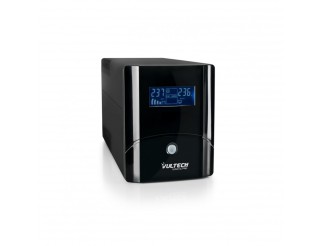 UPS 1050VA Gruppo Di Continuità Vultech UPS1050VA-PRO Line Interactive Con LCD