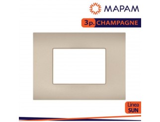 MAPAM Placca tecnopolimero sun-t5 3p r9003-13 champagne Arke'