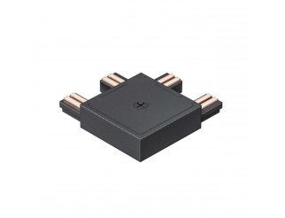 GEA LUCE GIUNZIONE SUP. SOFFITTO/SOFFITTO NERA PER BINARIO GIBGA1