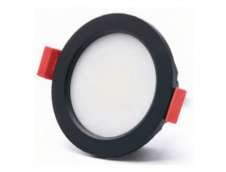VIVIDA PANNELLO LED INCASSO BETA 7W IP54 3 PEZZI NERO